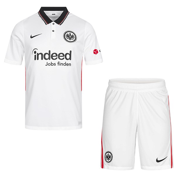 Camiseta Frankfurt Replica Segunda Ropa Niño 2020/21 Blanco